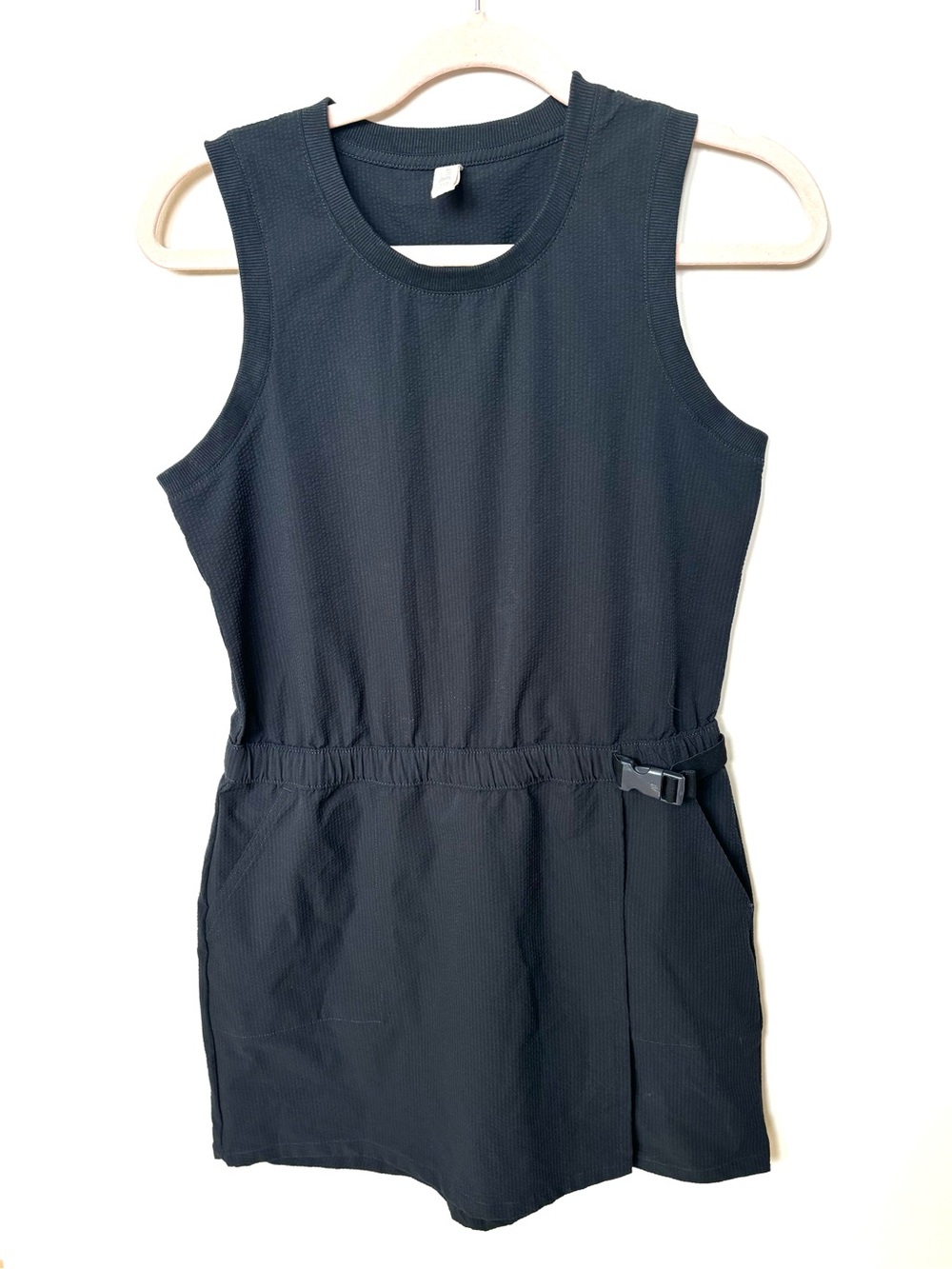 Kyodan outdoor seersucker belted athletic dress sz PS sporty athletic